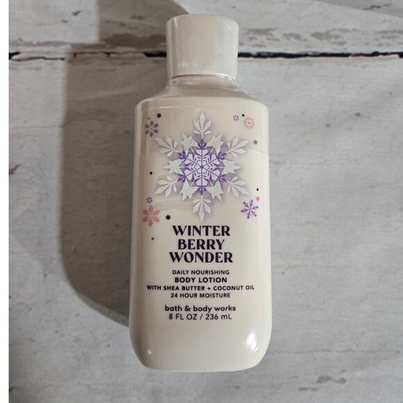 NEW! Bath & Body Works Winter Berry Wonder Body Care Lotion Fragrance - Picture 1 of 2